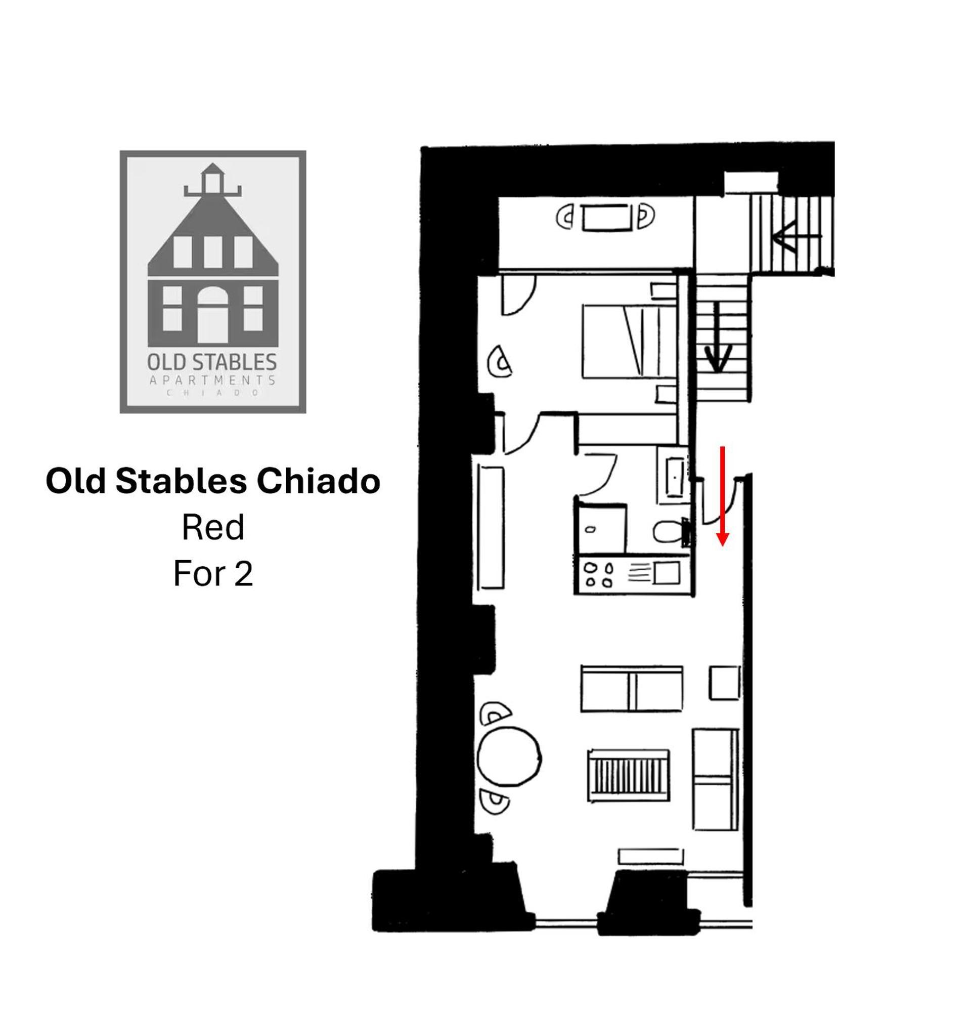 Old Stables Chiado - 1 Bedroom In The Red Heart Of Appartement *